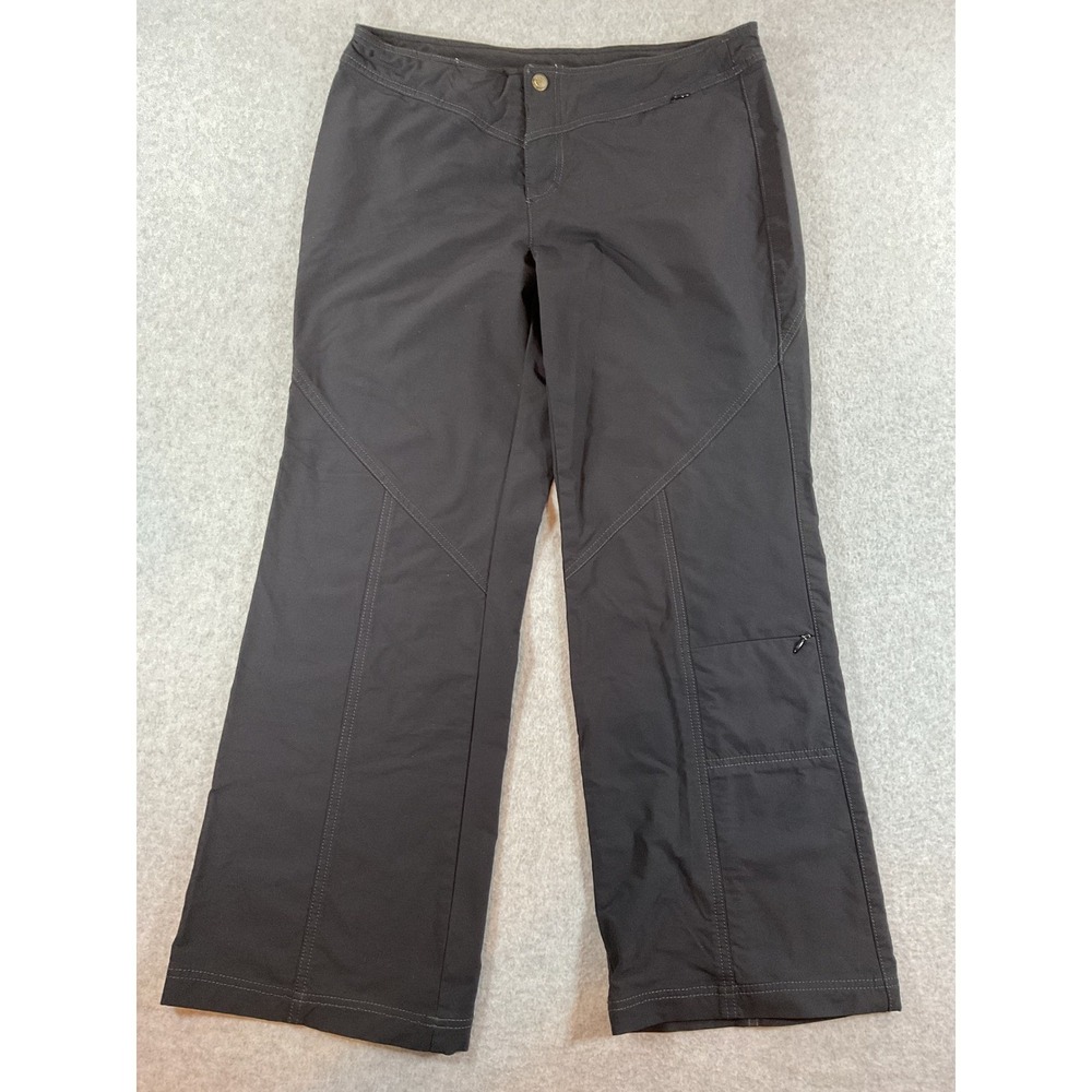 Athleta Gray Hiking Cargo Pants Women 10P Petite Style 42317 Outdoor Active #659